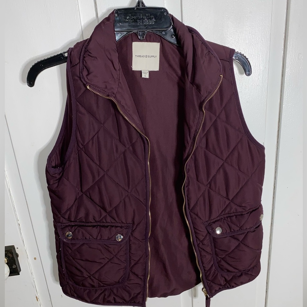 Purple vest
